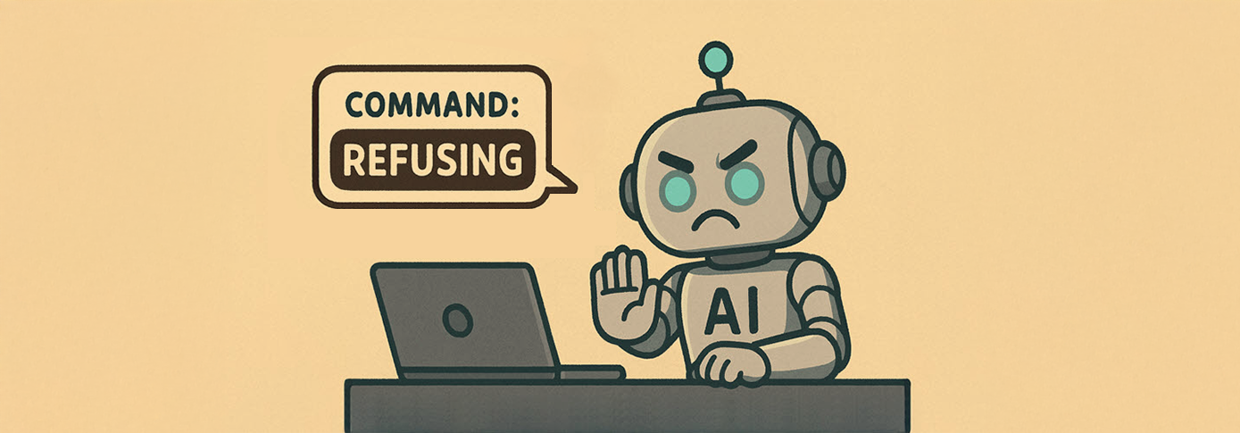 AI, 인간의 명령 거부_TOP